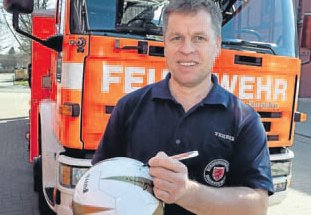 Detlef Vehrke, Feuerwehrmann und Badmintonspieler 20090401 detlef vehrke