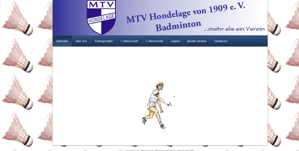Internetseite MTV Hondelage Internetseite MTV Hondelage