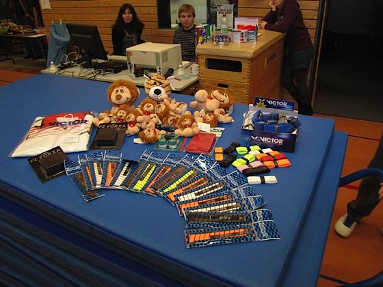 Preise beim Schleifchenturnier