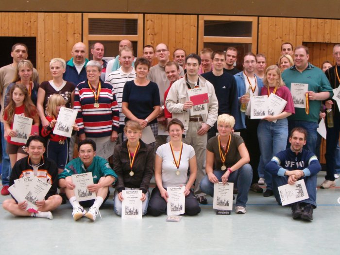 Die glücklichen SiegerInnen der Stadtmeisterschaften 2007 Die glücklichen SiegerInnen der Stadtmeisterschaften 2007