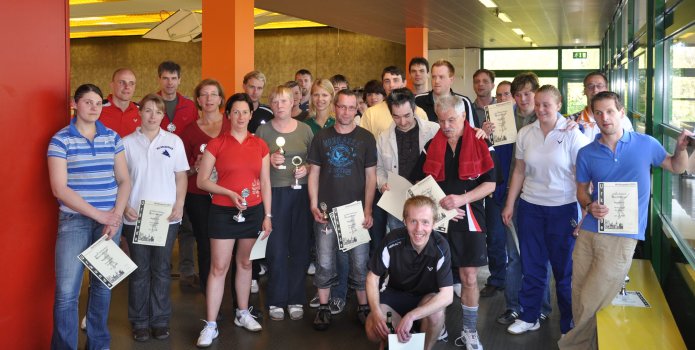 Siegerehrung am Sonntag