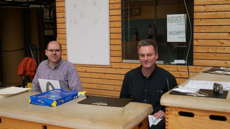 Turnierleitung mit Andreas und Stephan Turnierleitung mit Andreas und Stephan